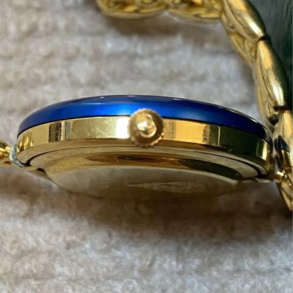 Gucci Metallic Vintage Watch Bracelet 14k gold plated SWISS MADE QUARTZ - Picture 8 of 11